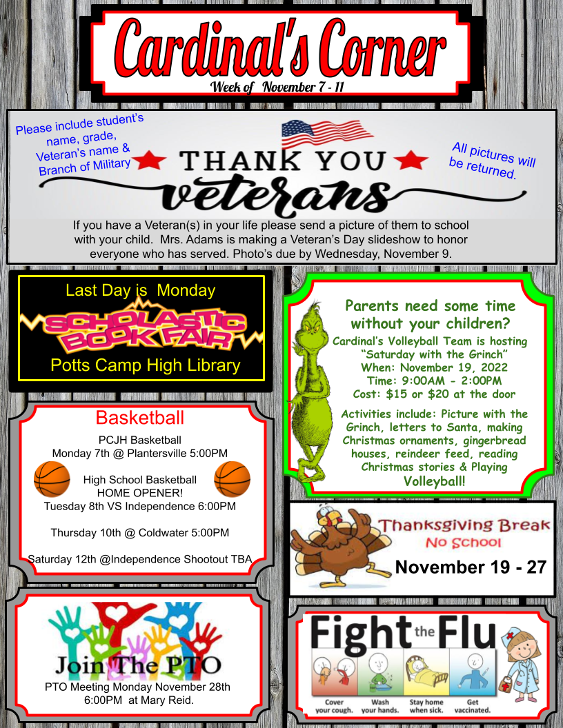 Home Potts Camp High/Middle School